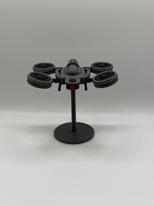 Arc Raiders Wasp Display Figure on Stand | 3D Printed Sci-Fi Collectible | Gaming Desk & Shelf Decor