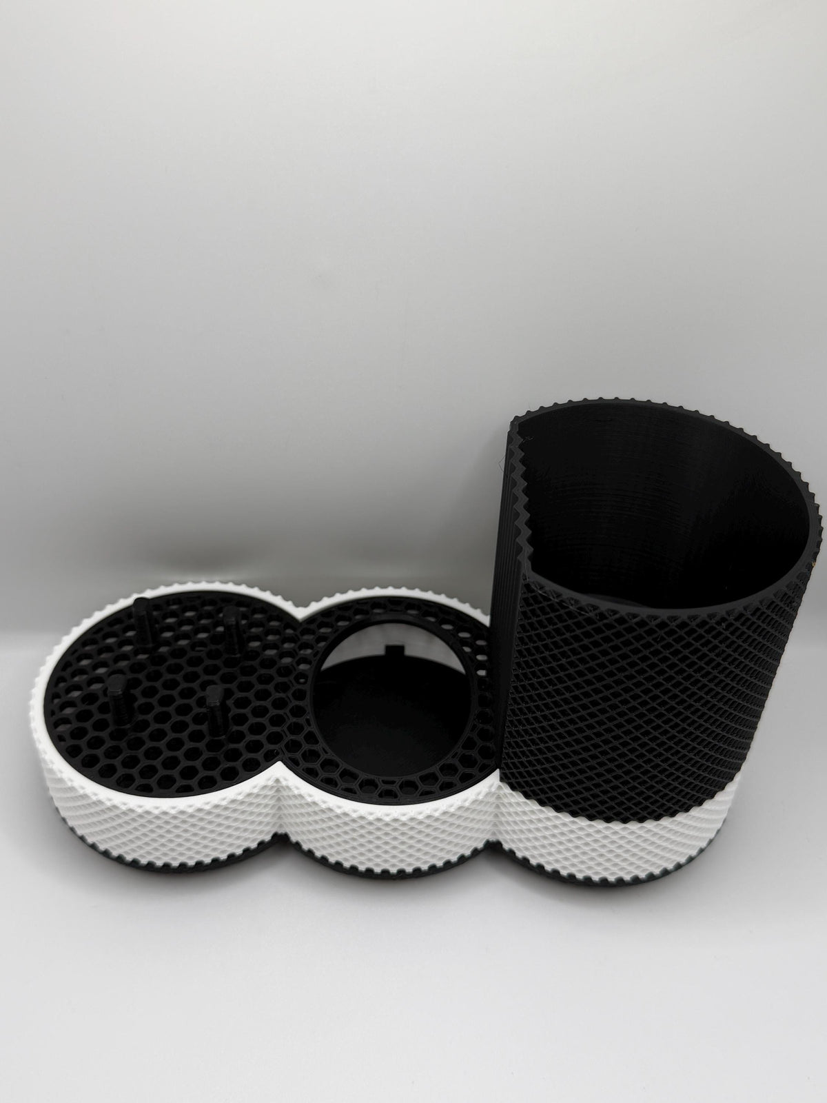 Modular Electric Toothbrush Holder | Oral-B Compatible Organizer | Toothpaste & Brush Head Storage | Bathroom Counter Organizer