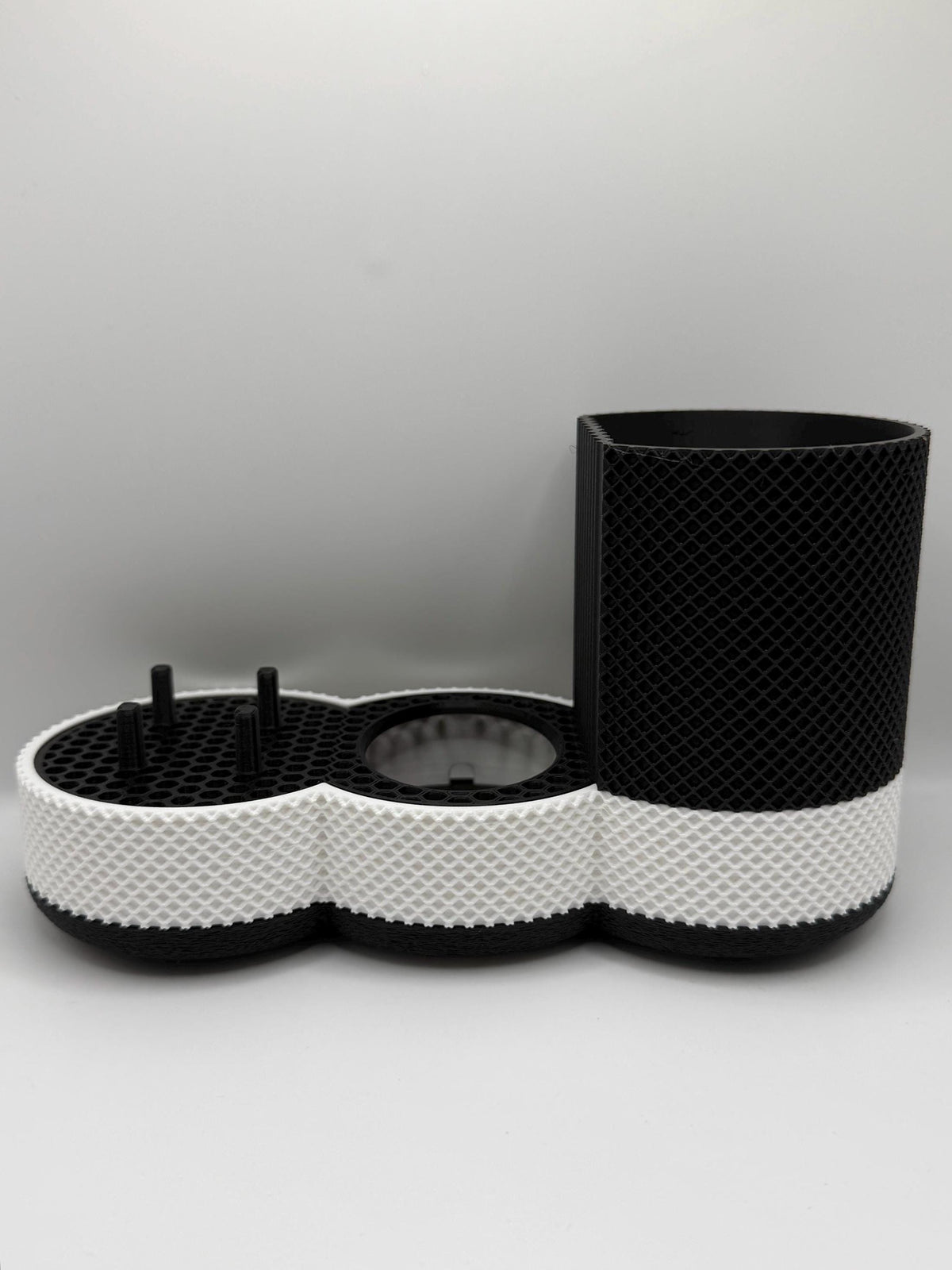 Modular Electric Toothbrush Holder | Oral-B Compatible Organizer | Toothpaste & Brush Head Storage | Bathroom Counter Organizer