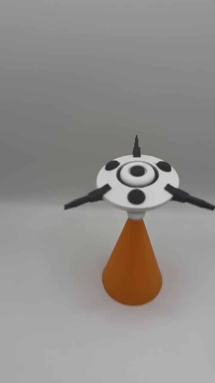 Arc Raiders Snitch Display Figure | 3D Printed Sci-Fi Collectible | Gaming Desk & Shelf Decor