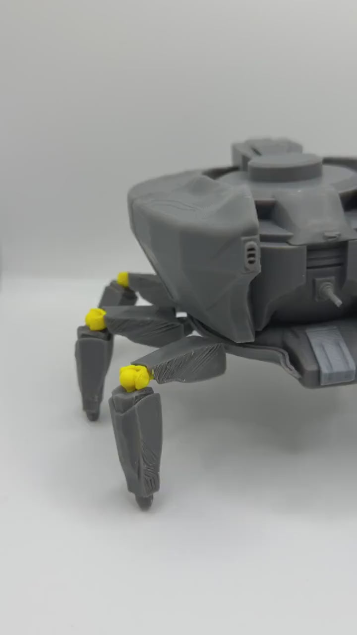 Arc Raiders Bastion Display Figure | 3D Printed Sci-Fi Collectible | Gaming Desk & Shelf Decor