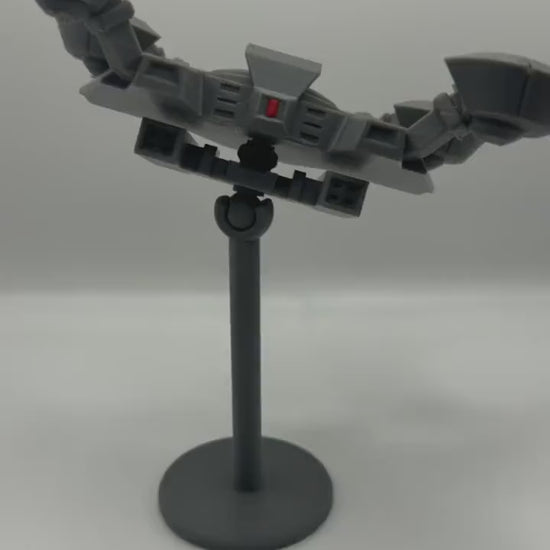 Arc Raiders Rocketeer Display Figure on Adjustable Stand | 3D Printed Sci-Fi Collectible | Desk & Shelf Decor