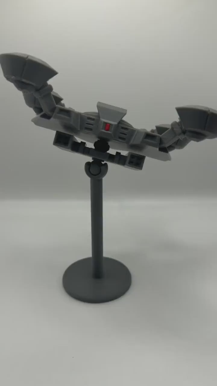 Arc Raiders Rocketeer Display Figure on Adjustable Stand | 3D Printed Sci-Fi Collectible | Desk & Shelf Decor