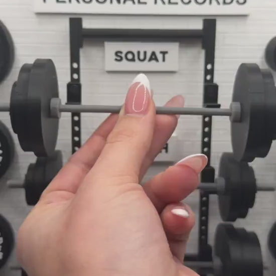 Personal Record Weightlifting Board | Squat Bench Deadlift Tracker | Gym Wall Decor